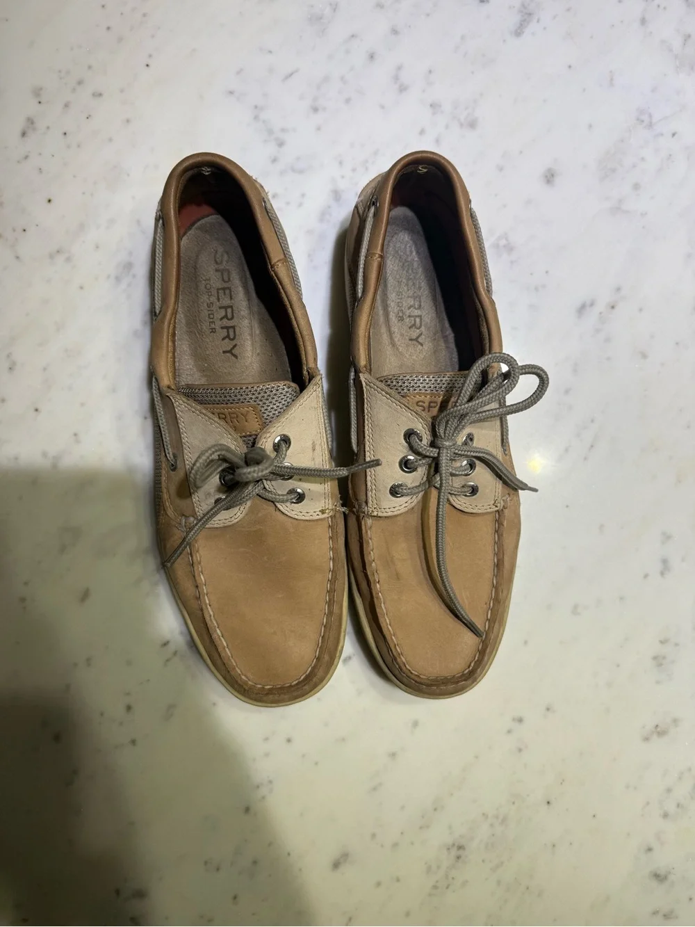 Sperry Men's Brown/Tan Boat Shoes